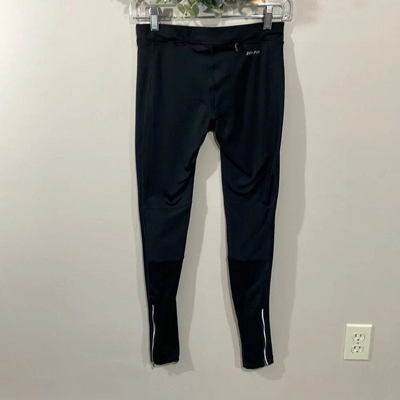 NWOT Nike Dri-Fit Essential Tights Runnings Leggings 645606 Black XS - Picture 5 of 16